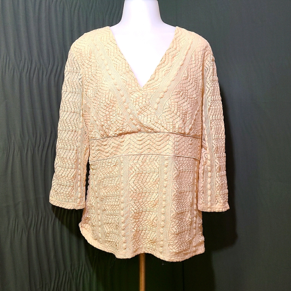 Alfani lacy blouse - Picture 1 of 4